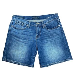 Lucky Brand The Roll Up Denim Shorts